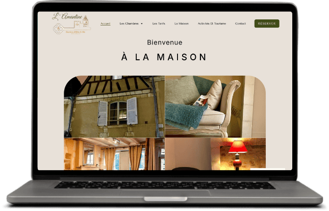 Création de site internet pour gite