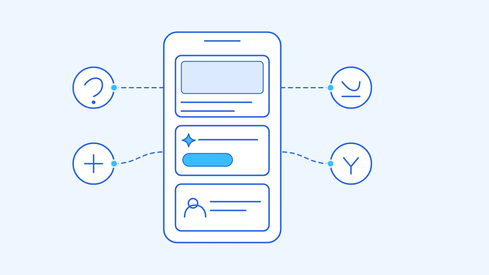 Flux Google Discover avec résumés IA et publications de réseaux sociaux